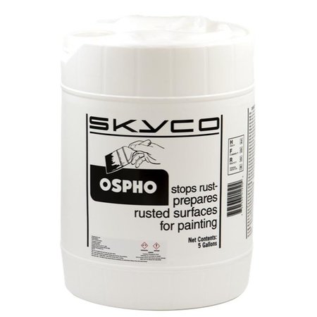 Ospho 5GL Rust Conversion Treatment, Liquid, Acrid, Green, 5 gal, Pail OSPHO5GL